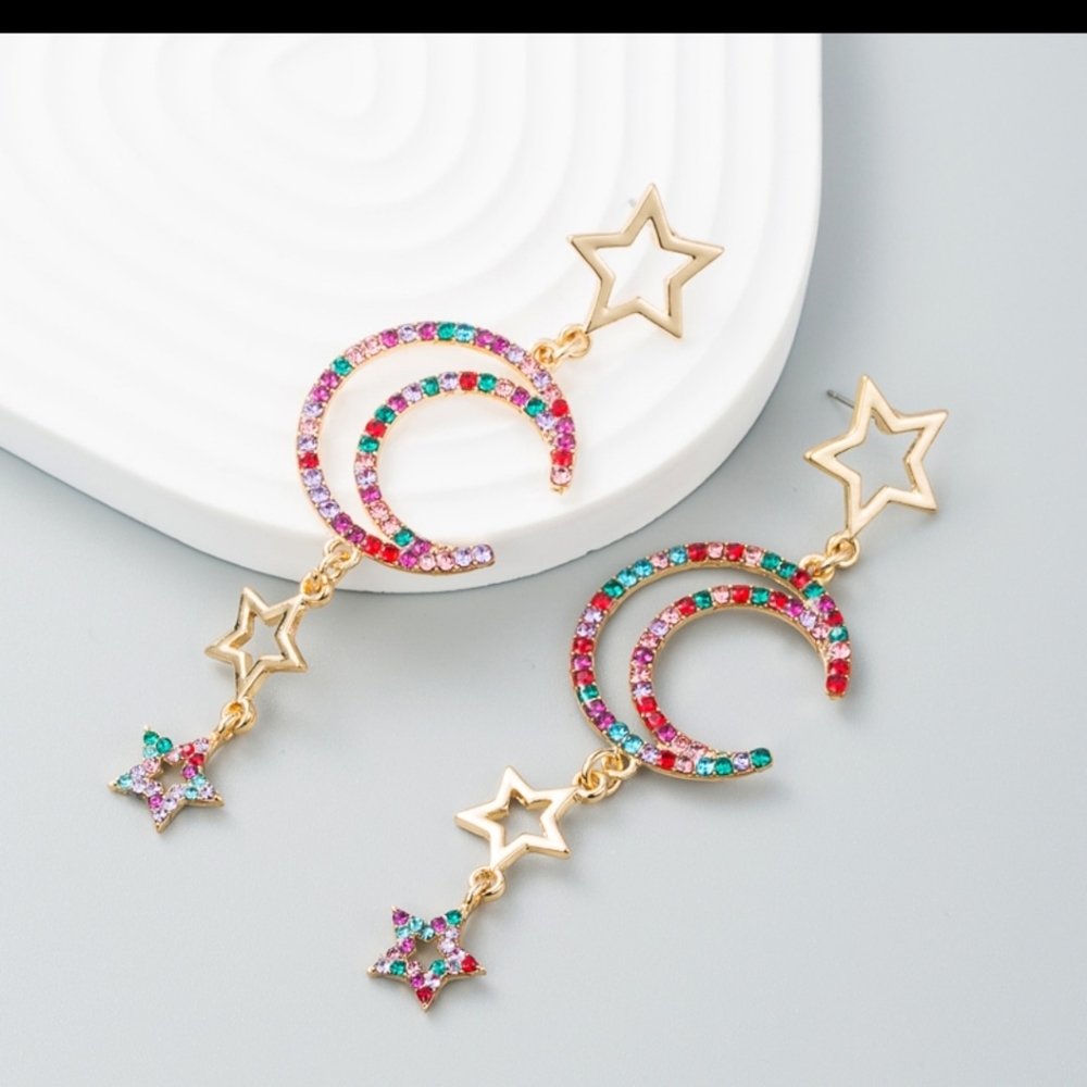 Constellation Drop Earrings